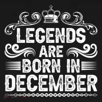 Legends Are Born In December Tank Top thumb 6