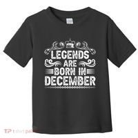 Legends Are Born In December Toddler T-Shirt thumb 0