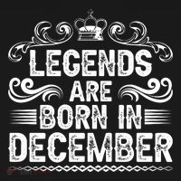 Legends Are Born In December Bag thumb 4