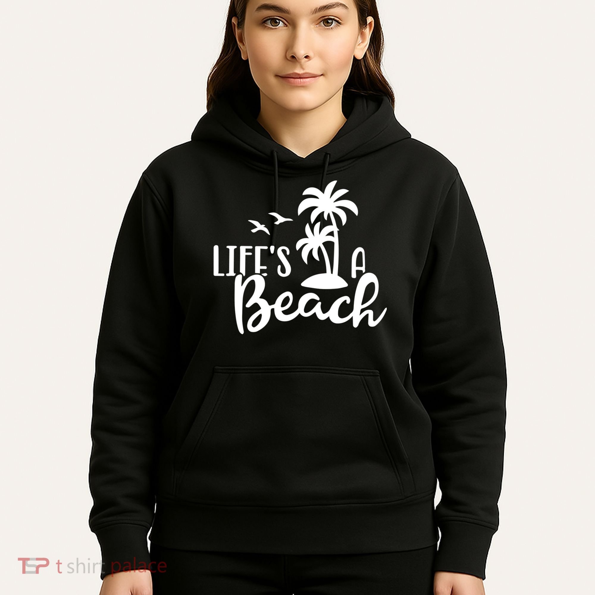 Life's A Beach Tropical Hoodie