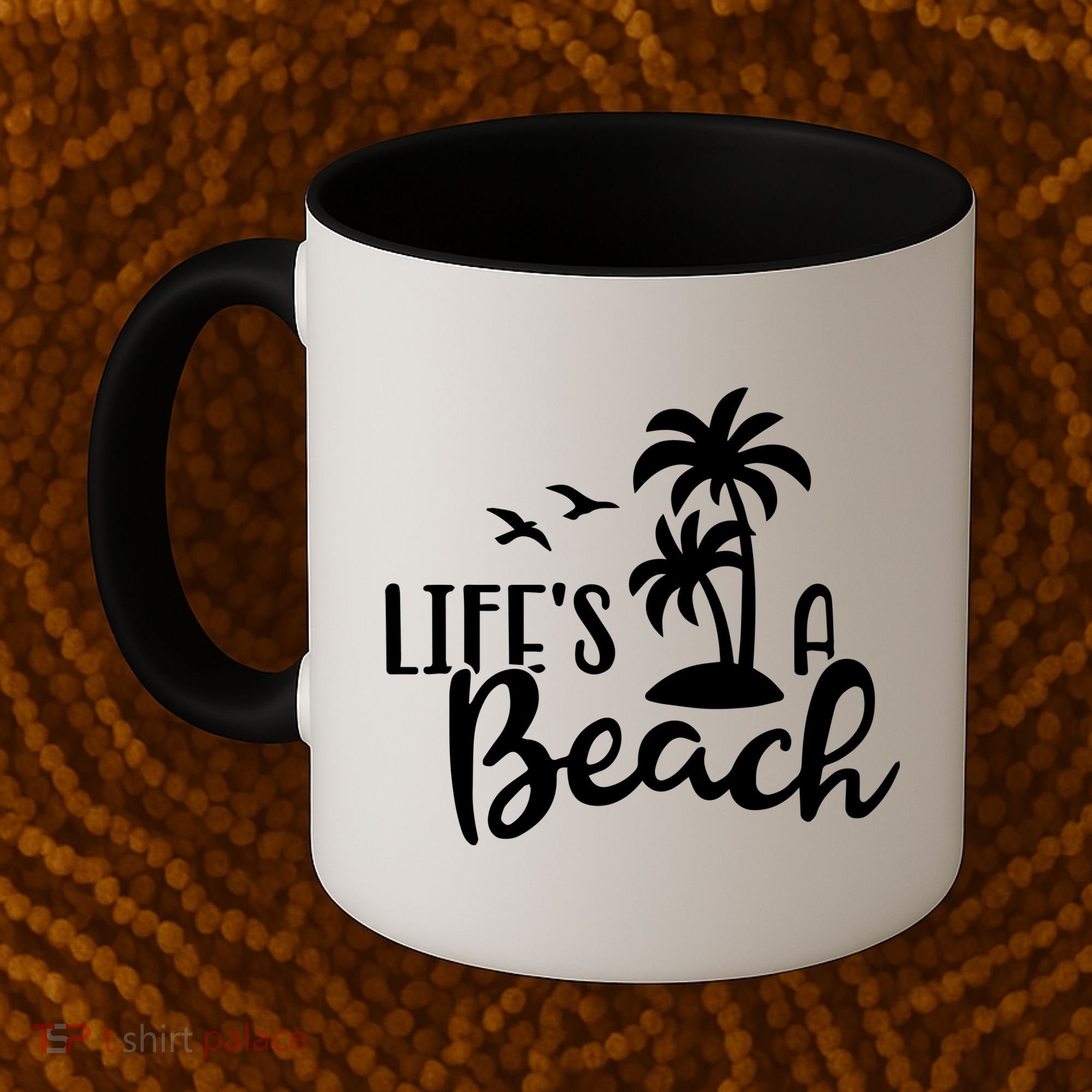 Life's A Beach Tropical Coffee Mug