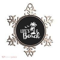 Life's A Beach Tropical Ornament thumb 0