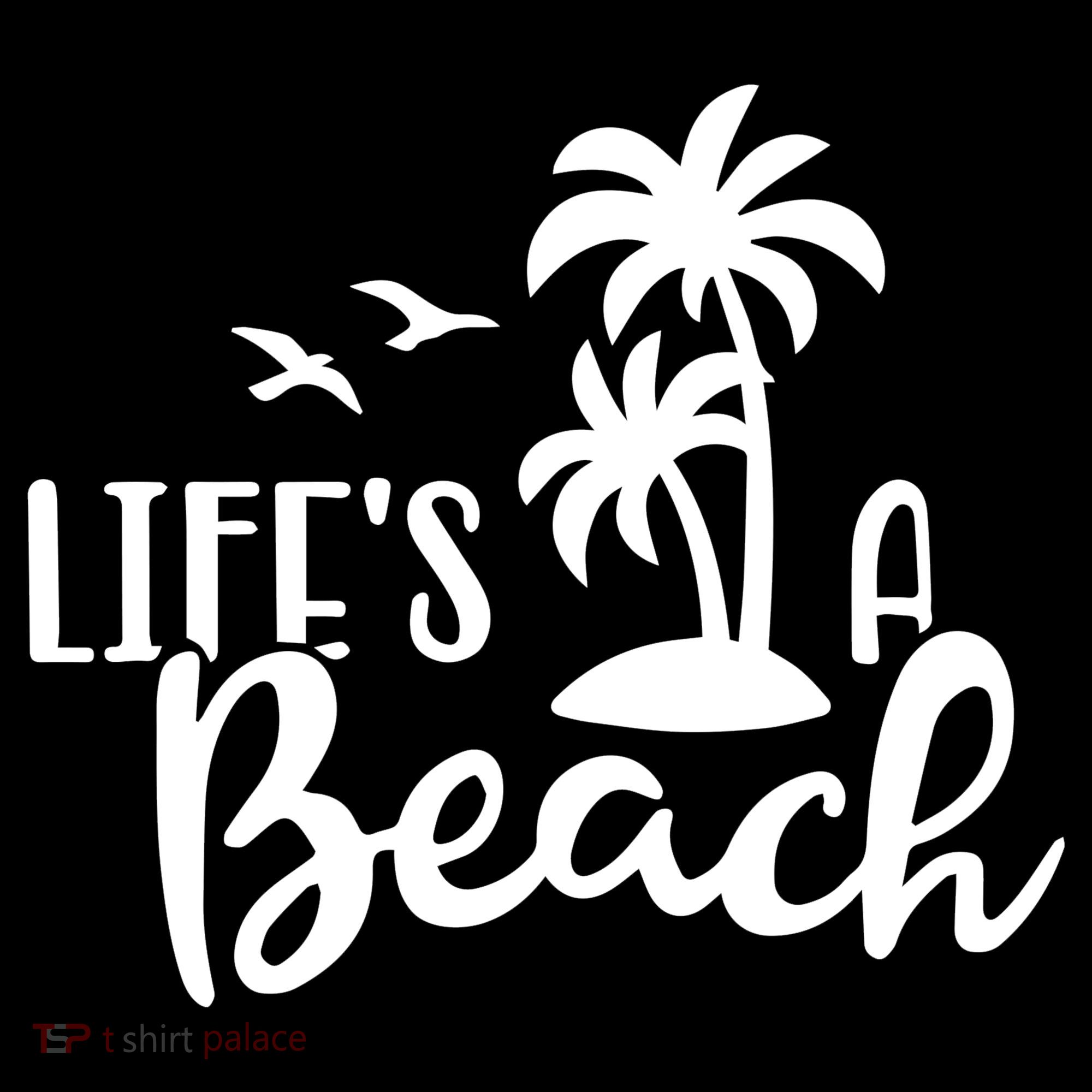 Life's A Beach Tropical Ornament