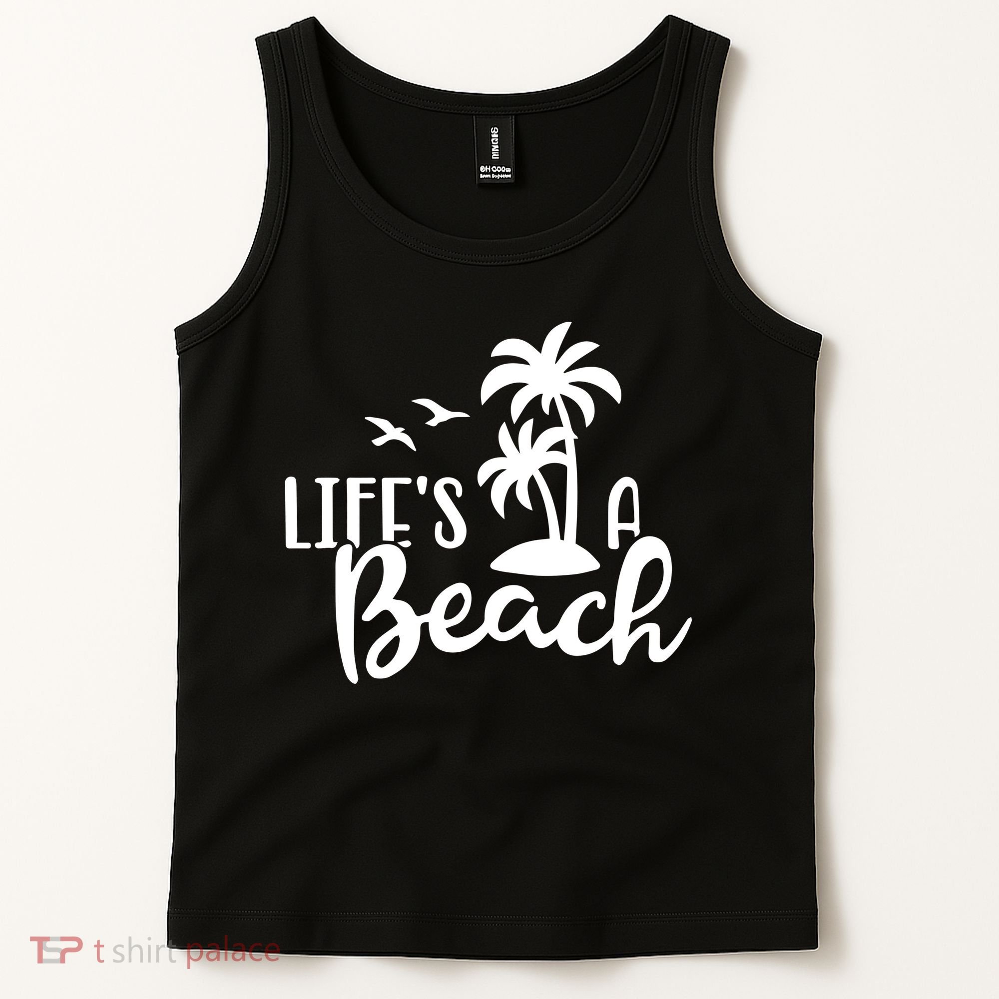 Life's A Beach Tropical Tank Top