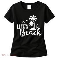 Life's A Beach Tropical Women's T-Shirt thumb 0
