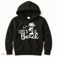 Life's A Beach Tropical Kids Hoodie thumb 0