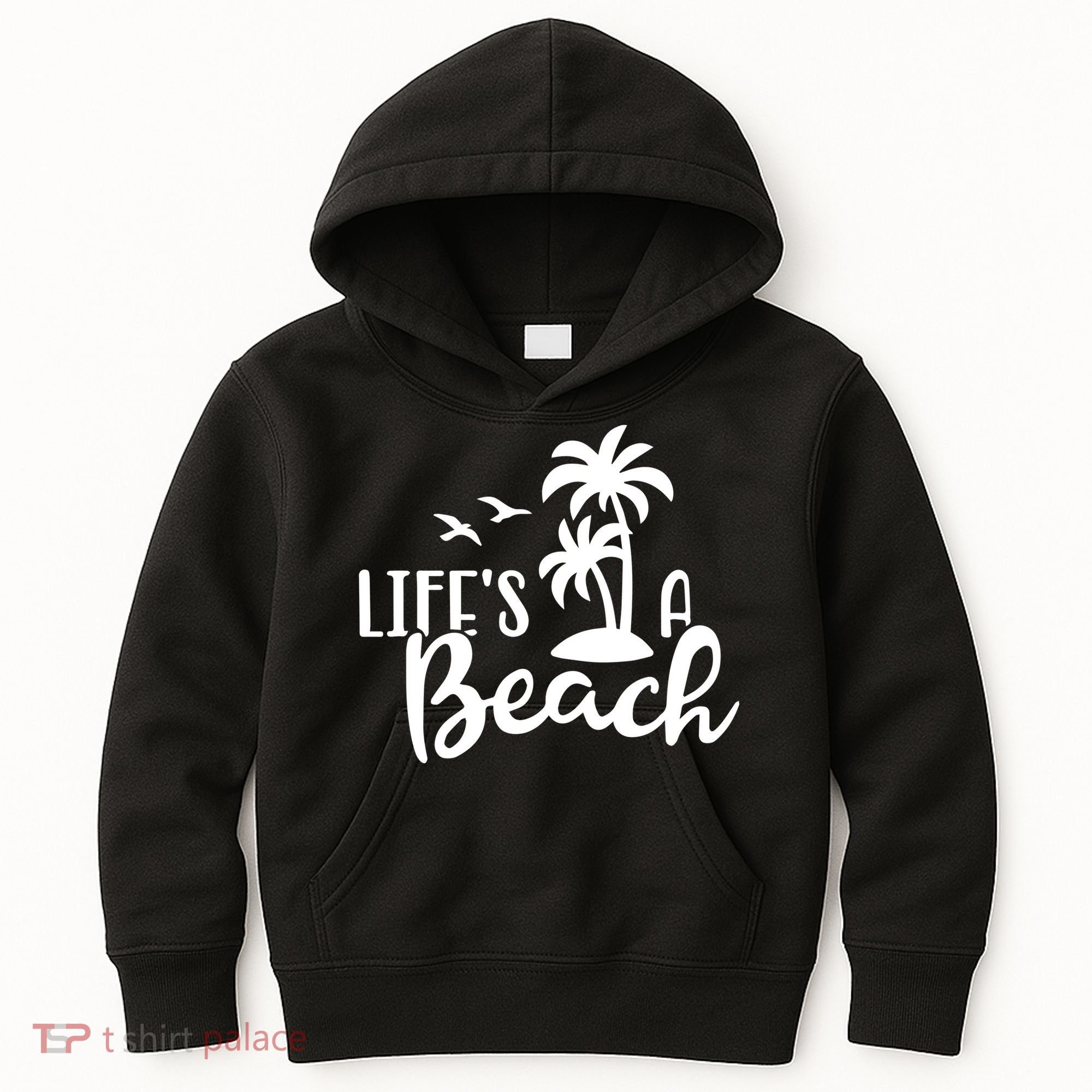 Life's A Beach Tropical Kids Hoodie