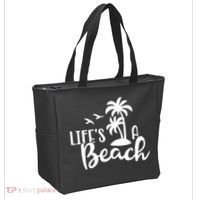 Life's A Beach Tropical Tote Bag thumb 2