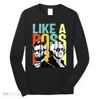 Like A Boss Presidents Day Washington Lincoln Abe George Long Sleeve Shirt thumb 0