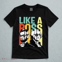 Like A Boss Presidents Day Washington Lincoln Abe George T-Shirt thumb 5