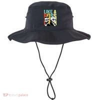 Like A Boss Presidents Day Washington Lincoln Abe George Bucket Hat thumb 0