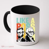 Like A Boss Presidents Day Washington Lincoln Abe George Coffee Mug thumb 0