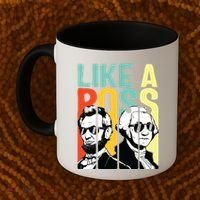 Like A Boss Presidents Day Washington Lincoln Abe George Coffee Mug thumb 2