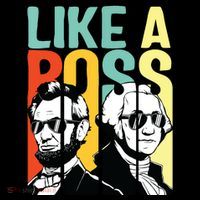 Like A Boss Presidents Day Washington Lincoln Abe George Coffee Mug thumb 5