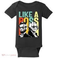 Like A Boss Presidents Day Washington Lincoln Abe George Baby Bodysuit thumb 0