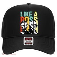 Like A Boss Presidents Day Washington Lincoln Abe George Hat thumb 0