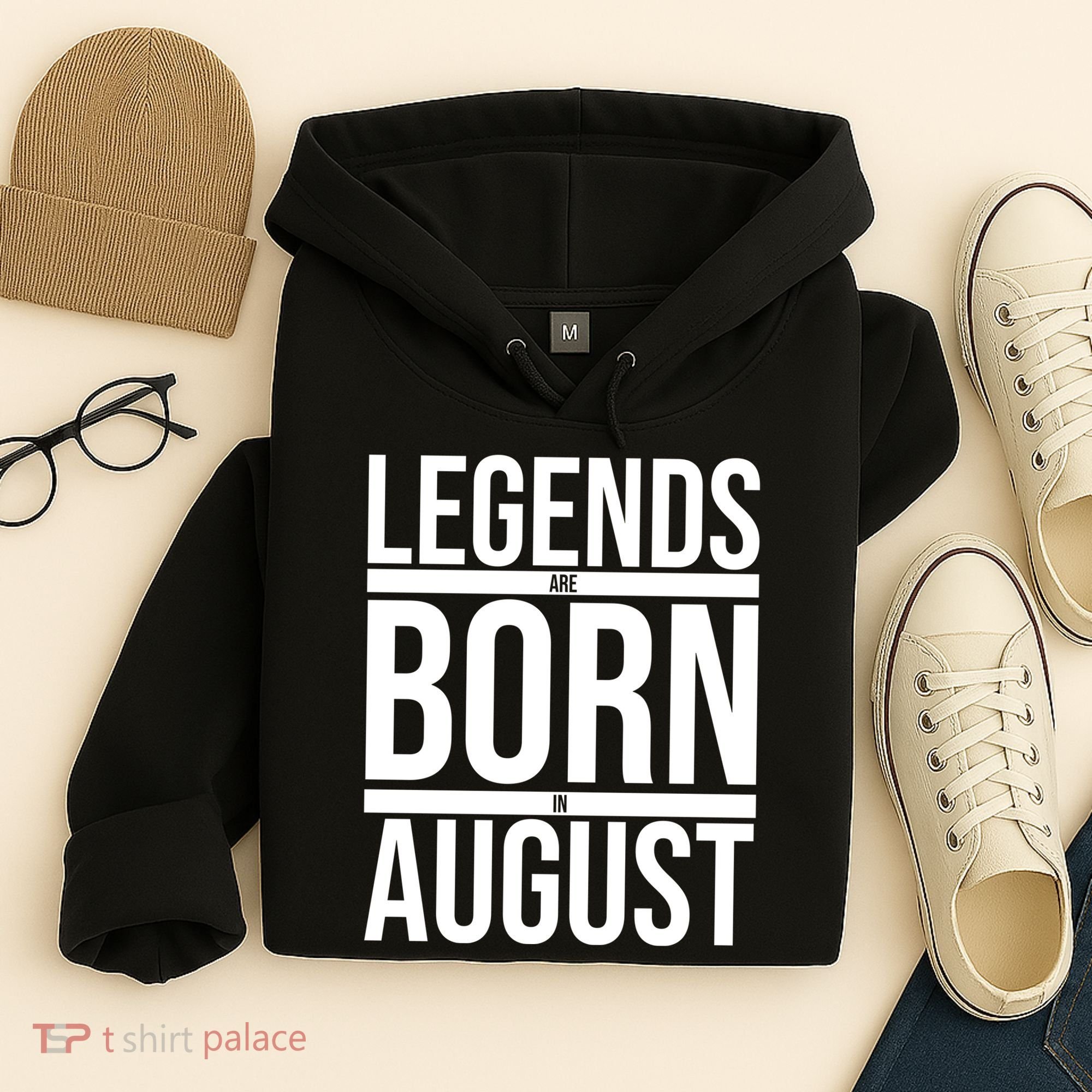 Legends Are Born In August Gift Hoodie