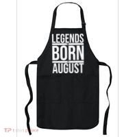 Legends Are Born In August Gift Apron thumb 0
