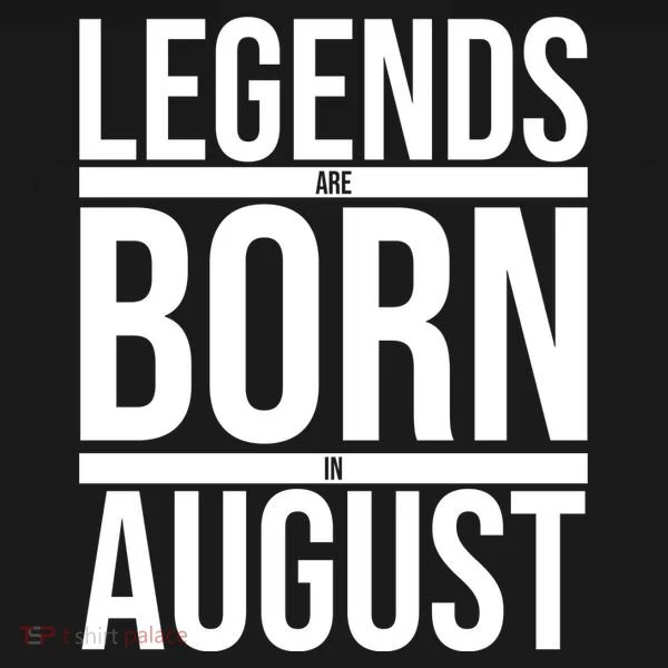 Legends Are Born In August Gift Bucket Hat