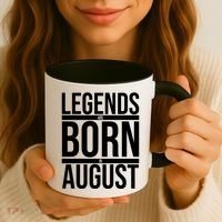 Legends Are Born In August Gift Coffee Mug thumb 3