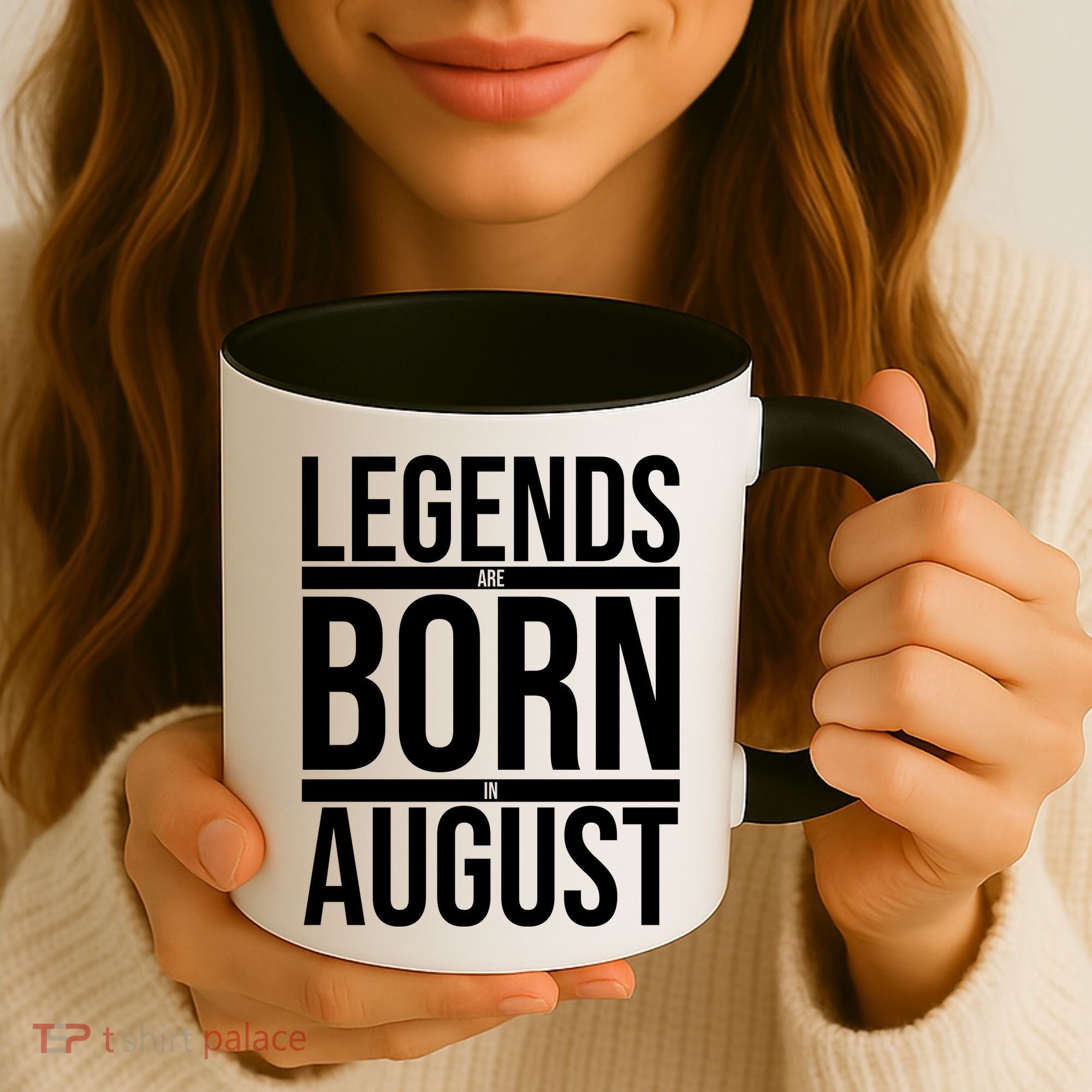 Legends Are Born In August Gift Coffee Mug