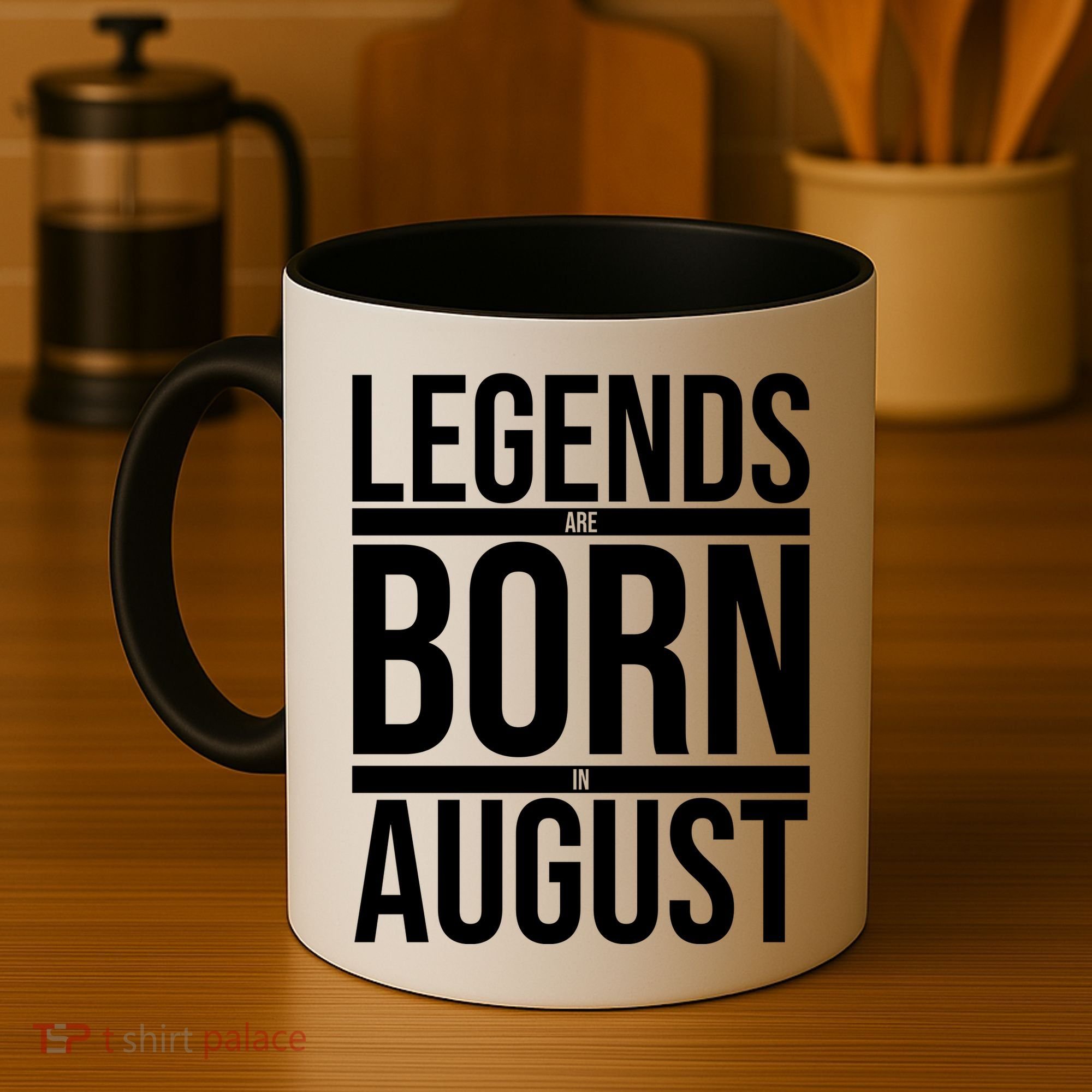 Legends Are Born In August Gift Coffee Mug