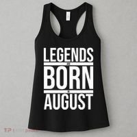 Legends Are Born In August Gift Women's Tank Top thumb 3