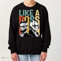 Like A Boss Presidents Day Washington Lincoln Abe George Women's Sweatshirt thumb 0