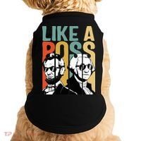 Like A Boss Presidents Day Washington Lincoln Abe George Doggie Tank thumb 0