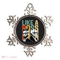 Like A Boss Presidents Day Washington Lincoln Abe George Ornament thumb 0