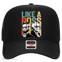 Like A Boss Presidents Day Washington Lincoln Abe George Hat thumb 0