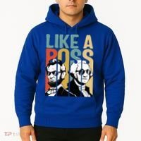 Like A Boss Presidents Day Washington Lincoln Abe George Hoodie thumb 2
