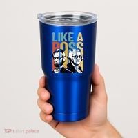Like A Boss Presidents Day Washington Lincoln Abe George Tumbler thumb 2