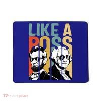 Like A Boss Presidents Day Washington Lincoln Abe George Mousepad thumb 0