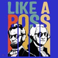 Like A Boss Presidents Day Washington Lincoln Abe George Toddler Hoodie thumb 2