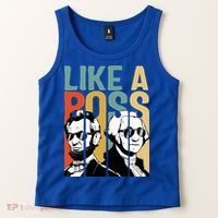 Like A Boss Presidents Day Washington Lincoln Abe George Tank Top thumb 2