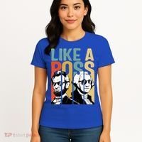 Like A Boss Presidents Day Washington Lincoln Abe George Women's T-Shirt thumb 4