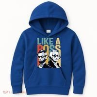 Like A Boss Presidents Day Washington Lincoln Abe George Kids Hoodie thumb 0