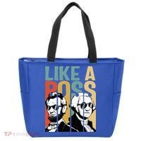 Like A Boss Presidents Day Washington Lincoln Abe George Tote Bag thumb 0