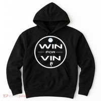 Los Angeles Baseball Win For Vin Microphone Hoodie thumb 0