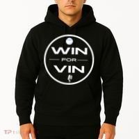 Los Angeles Baseball Win For Vin Microphone Hoodie thumb 2