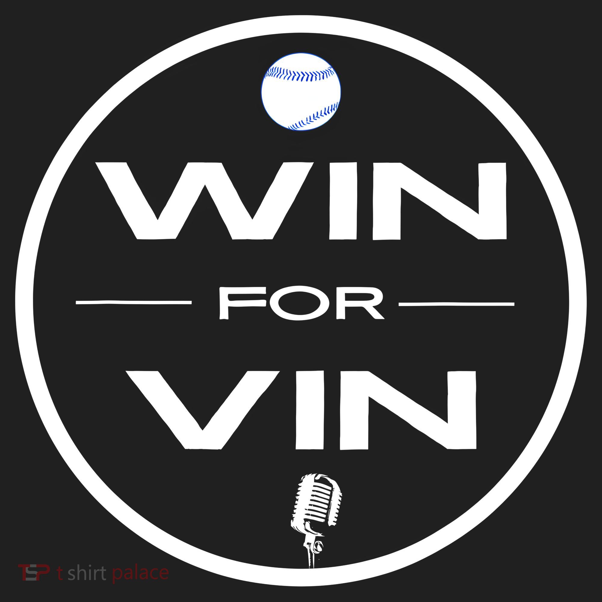 Los Angeles Baseball Win For Vin Microphone Tumbler
