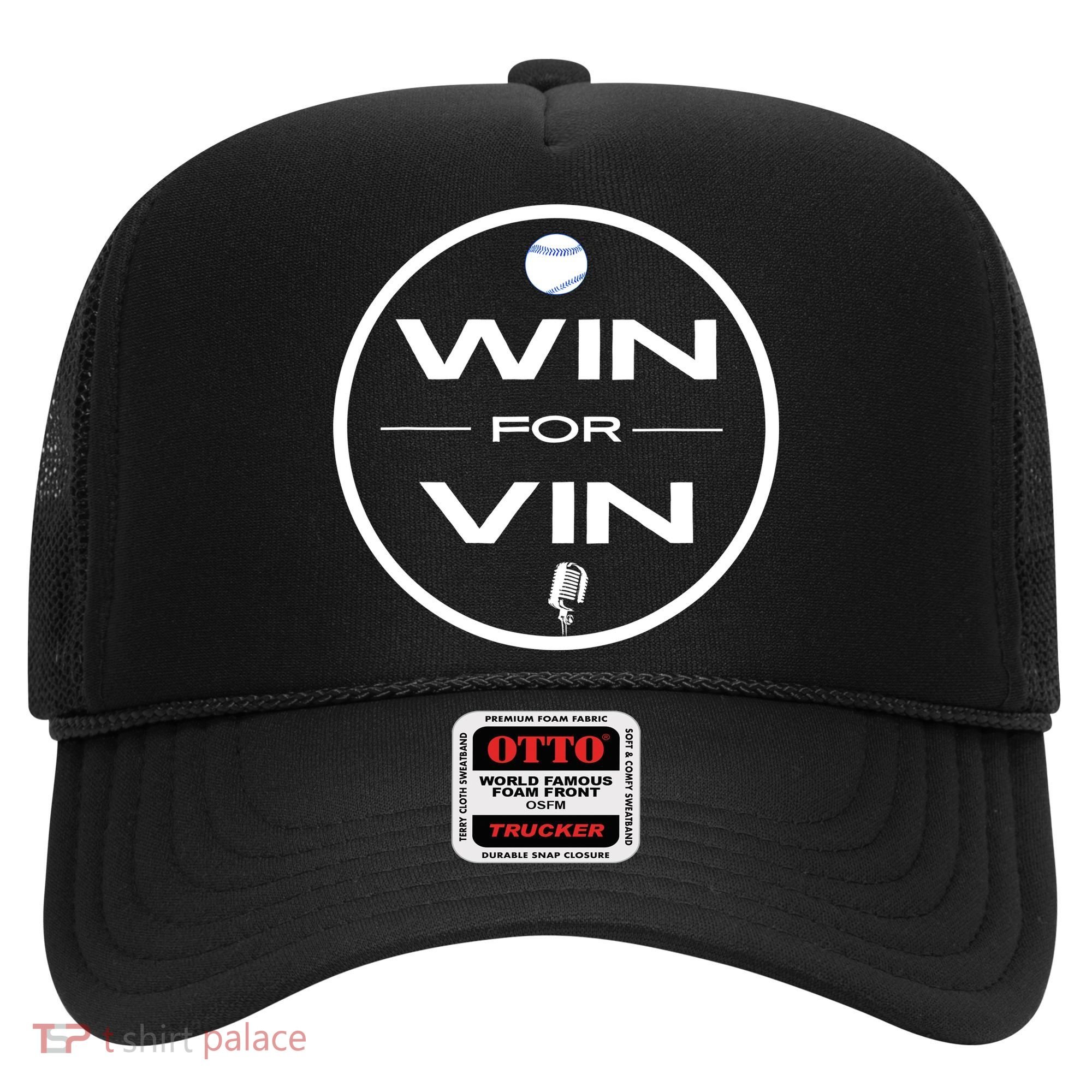Los Angeles Baseball Win For Vin Microphone Hat