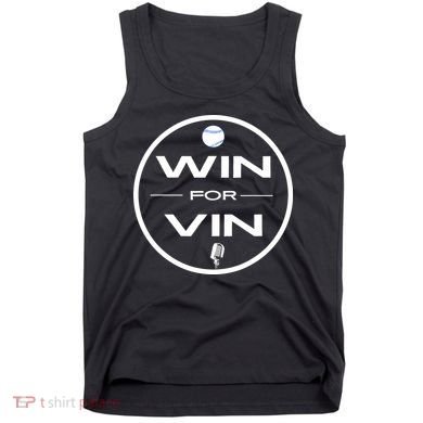 Los Angeles Baseball Win For Vin Microphone Tank Top