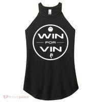 Los Angeles Baseball Win For Vin Microphone Women's Perfect Tri Rocker Tank thumb 0