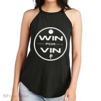 Los Angeles Baseball Win For Vin Microphone Women's Perfect Tri Rocker Tank thumb 2