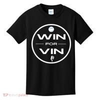 Los Angeles Baseball Win For Vin Microphone Kids T-Shirt thumb 0