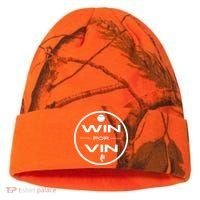 Los Angeles Baseball Win For Vin Microphone Kati Licensed 12" Camo Cuffed Beanie thumb 0