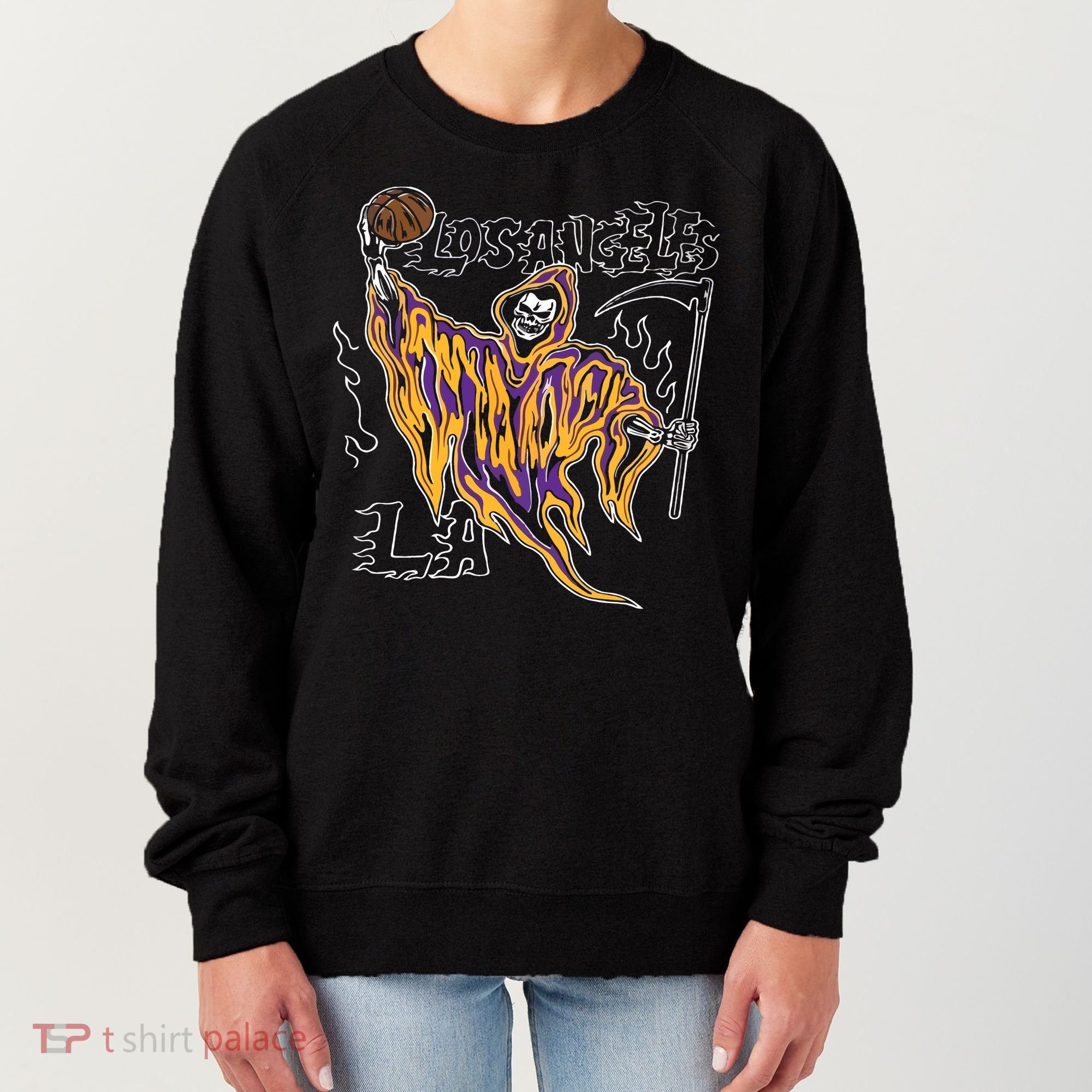 Los Angeles Basketball Player Women's Sweatshirt