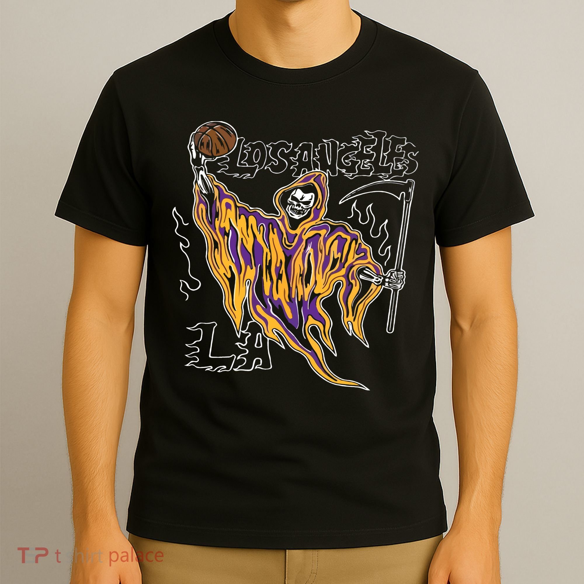 Los Angeles Basketball Player T-Shirt